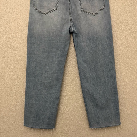 Driftwood Royce Light Wash Straight Raw Hem Jeans Size 31 - Picture 10 of 12